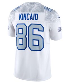 Men's Buffalo Bills Dalton Kincaid Nike White 2025 Rivalries Collection Limited Jersey