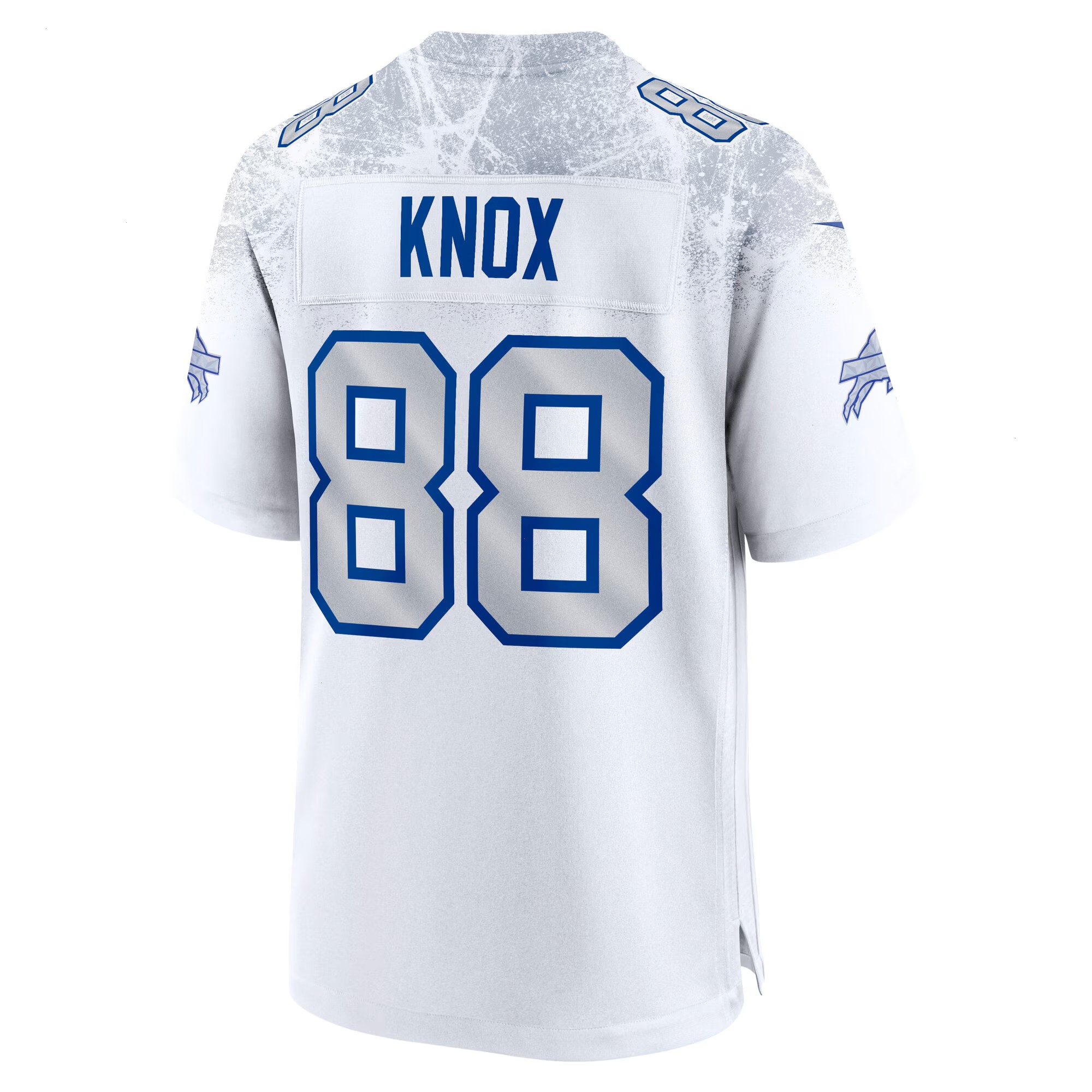 Men's Buffalo Bills Dawson Knox Nike White 2025 Rivalries Collection Game Jersey