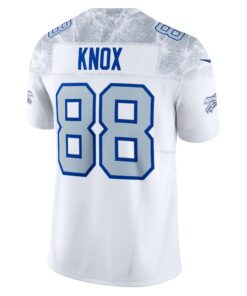 Men's Buffalo Bills Dawson Knox Nike White 2025 Rivalries Collection Limited Jersey