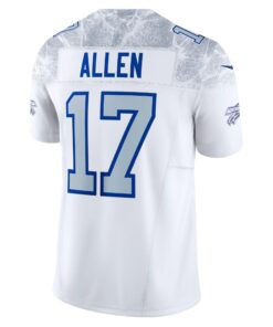 Men's Buffalo Bills Josh Allen Nike White 2025 Rivalries Collection Limited Jersey