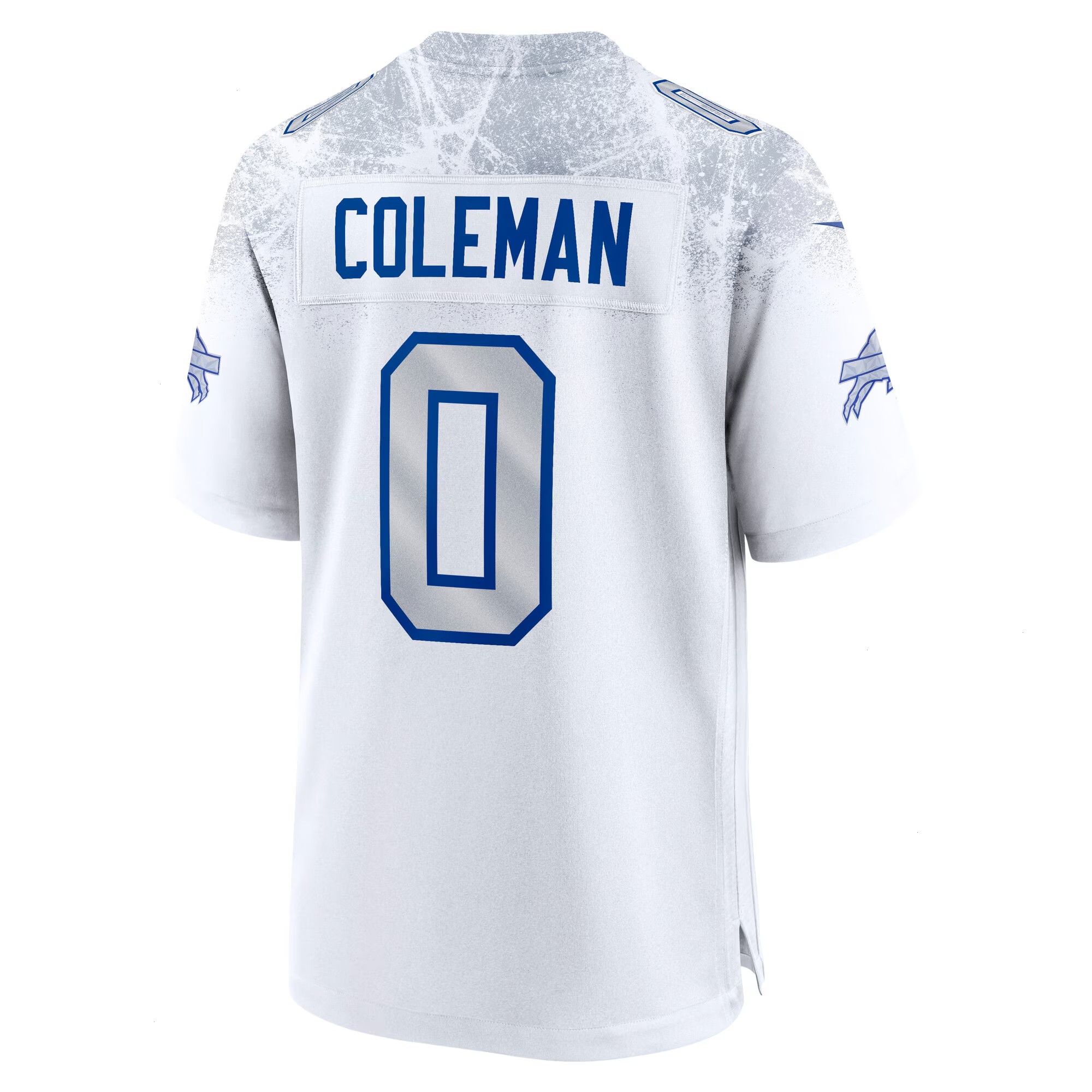 Men's Buffalo Bills Keon Coleman Nike White 2025 Rivalries Collection Game Jersey