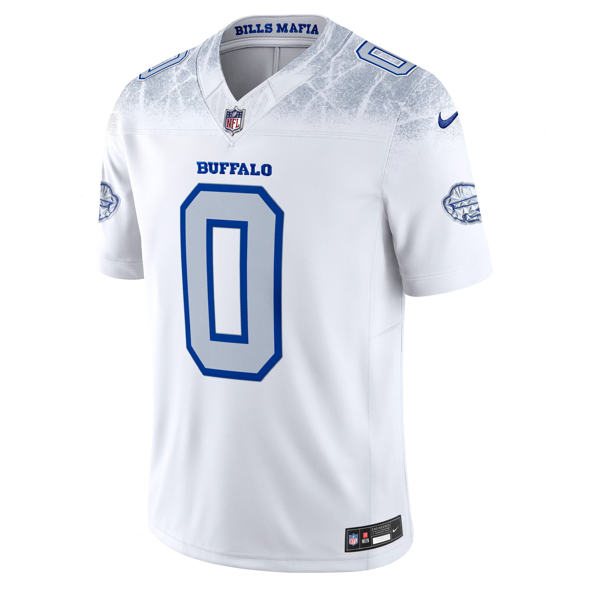 Men's Buffalo Bills Keon Coleman Nike White 2025 Rivalries Collection Limited Jersey