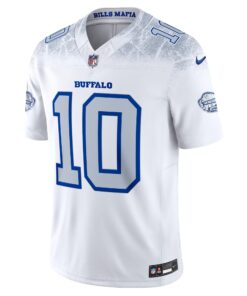 Men's Buffalo Bills Khalil Shakir Nike White 2025 Rivalries Collection Limited Jersey