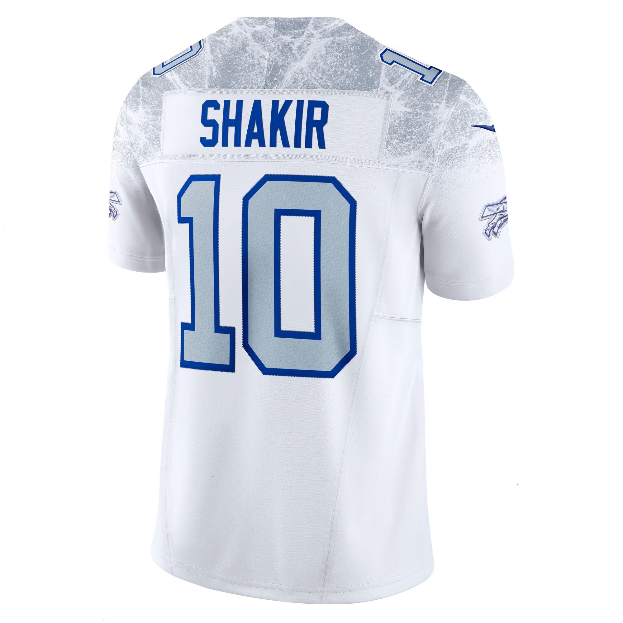 Men's Buffalo Bills Khalil Shakir Nike White 2025 Rivalries Collection Limited Jersey