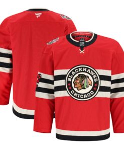 Men's Chicago Blackhawks Fanatics Red 2025 NHL Winter Classic Authentic Pro Jersey