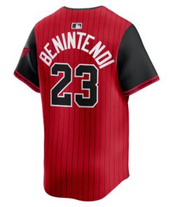 Men's Chicago White Sox Andrew Benintendi Nike Red/Black 2025 City Connect Limited Player Jersey