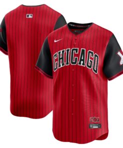 Men's Chicago White Sox Nike Red/Black 2025 City Connect Limited Jersey