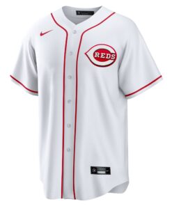 Men's Cincinnati Reds Nike White Home 2025 Jackie Robinson Day Replica Jersey