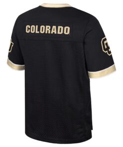 Men's Colosseum Black Colorado Buffaloes Nothing But The Hits Football Jersey
