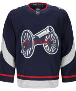 Men's Columbus Blue Jackets Fanatics Navy 2025 NHL Stadium Series Authentic Pro Jersey