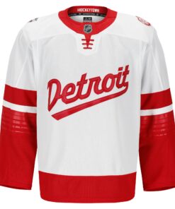 Men's Detroit Red Wings Fanatics White 2025 NHL Stadium Series Authentic Pro Jersey