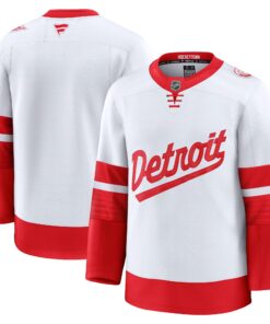 Men's Detroit Red Wings Fanatics White 2025 NHL Stadium Series Premium Jersey