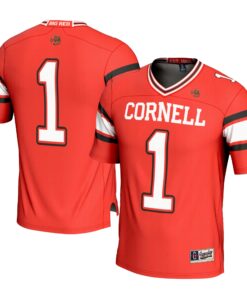 Men's GameDay Greats #1 Red Cornell Big Red Football Jersey