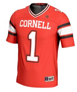 Men's GameDay Greats #1 Red Cornell Big Red Football Jersey