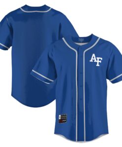 Men's GameDay Greats Blue Air Force Falcons Lightweight Baseball Jersey