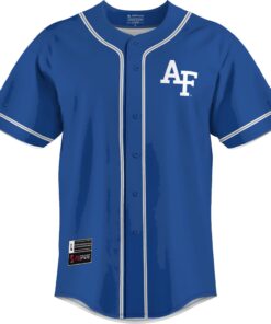 Men's GameDay Greats Blue Air Force Falcons Lightweight Baseball Jersey