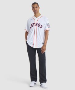 Men's Houston Astros Billy Wagner Nike White 2025 Baseball Hall of Fame Name & Number Retired Replica Jersey