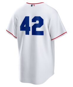 Men's Los Angeles Angels Nike White Home 2025 Jackie Robinson Day Replica Jersey
