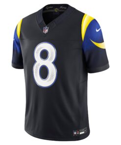 Men's Los Angeles Rams Jared Verse Nike Midnight Blue 2025 Rivalries Collection Limited Jersey