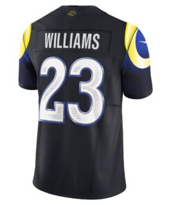 Men's Los Angeles Rams Kyren Williams Nike Midnight Blue 2025 Rivalries Collection Limited Jersey