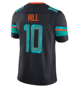 Men's Miami Dolphins Tyreek Hill Nike Pitch Blue 2025 Rivalries Collection Limited Jersey