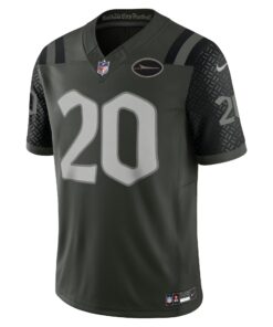 Men's New York Jets Breece Hall Nike Gotham Green 2025 Rivalries Collection Limited Jersey