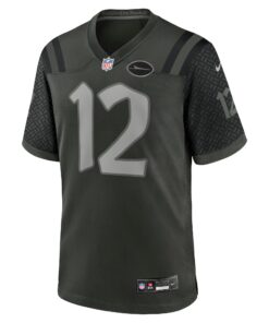 Men's New York Jets Joe Namath Nike Gotham Green 2025 Rivalries Collection Retired Player Game Jersey