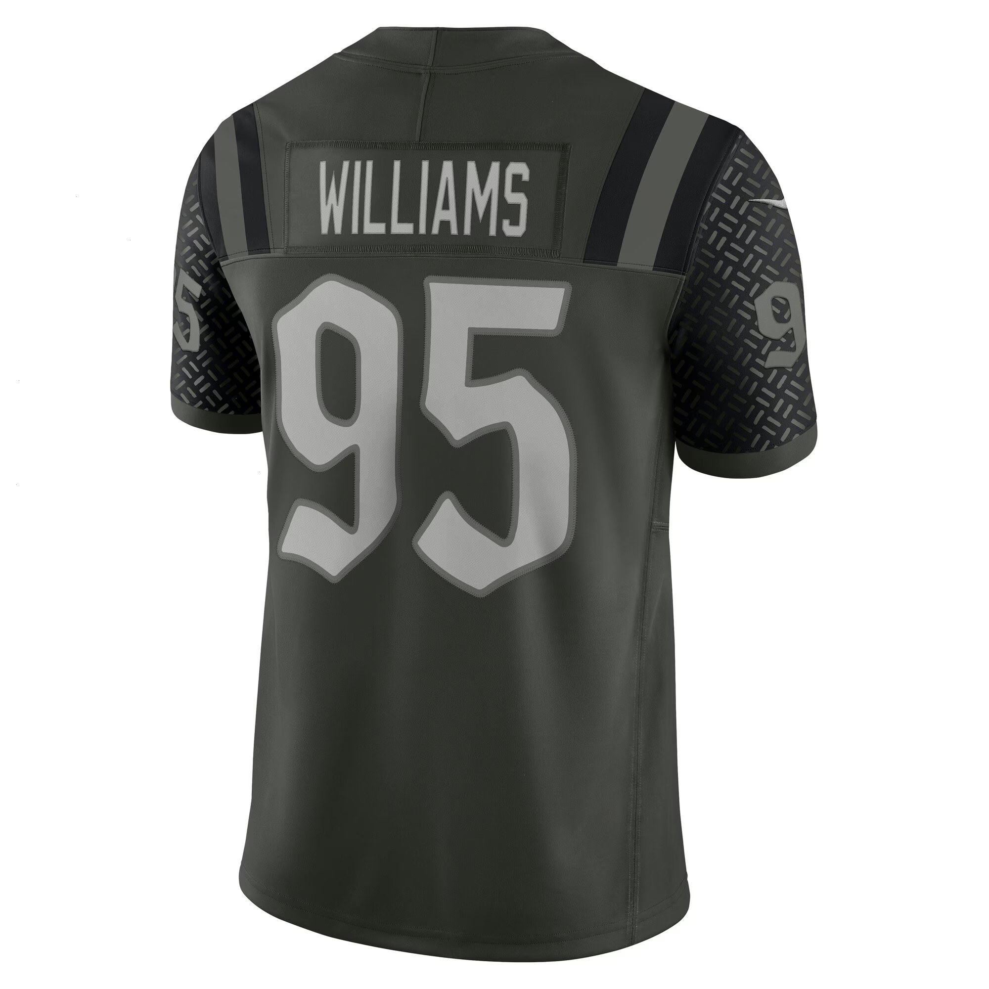 Men's New York Jets Quinnen Williams Nike Gotham Green 2025 Rivalries Collection Limited Jersey