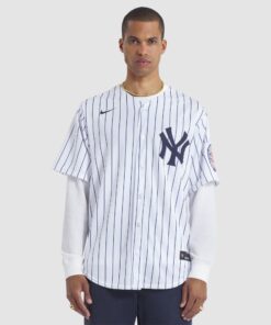 Men's New York Yankees Ichiro Suzuki Nike White 2025 Baseball Hall of Fame Name & Number Retired Replica Jersey