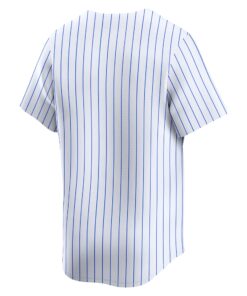 Men's Nike White Duke Blue Devils Home College Limited Baseball Jersey