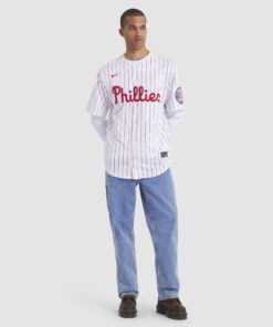 Men's Philadelphia Phillies Dick Allen Nike White 2025 Baseball Hall of Fame Name & Number Retired Replica Jersey