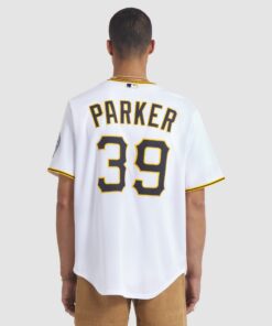 Men's Pittsburgh Pirates Dave Parker Nike White 2025 Baseball Hall of Fame Name & Number Retired Replica Jersey