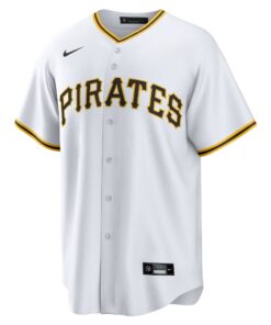 Men's Pittsburgh Pirates Nike White Home 2025 Jackie Robinson Day Replica Jersey