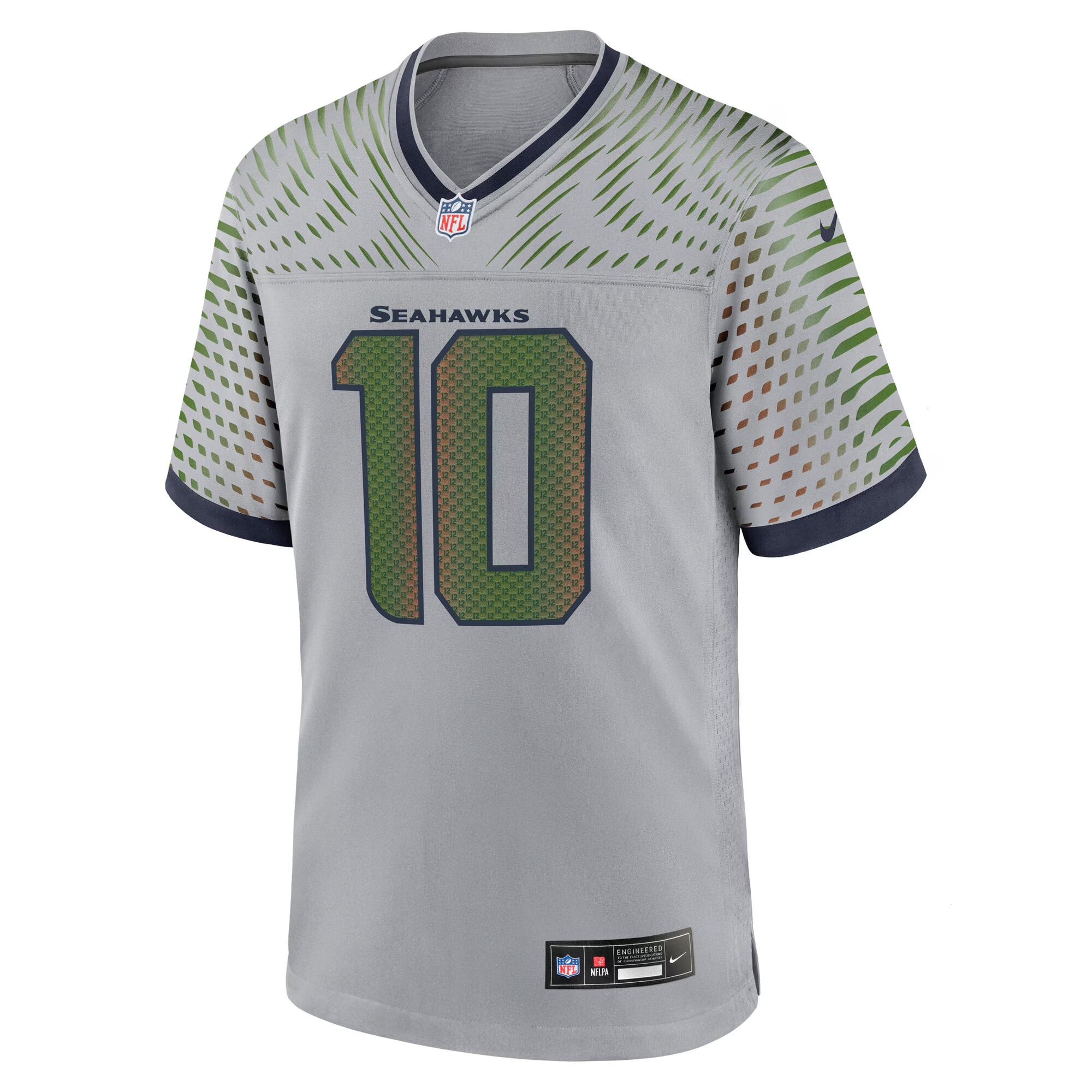 Men's Seattle Seahawks Cooper Kupp Nike Wolf Gray 2025 Rivalries Collection Game Jersey