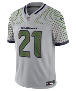 Men's Seattle Seahawks Devon Witherspoon Nike Wolf Gray 2025 Rivalries Collection Limited Jersey