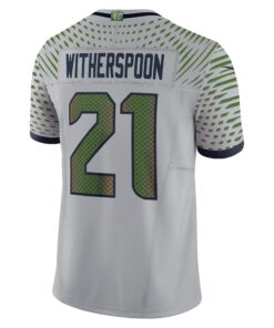 Men's Seattle Seahawks Devon Witherspoon Nike Wolf Gray 2025 Rivalries Collection Limited Jersey