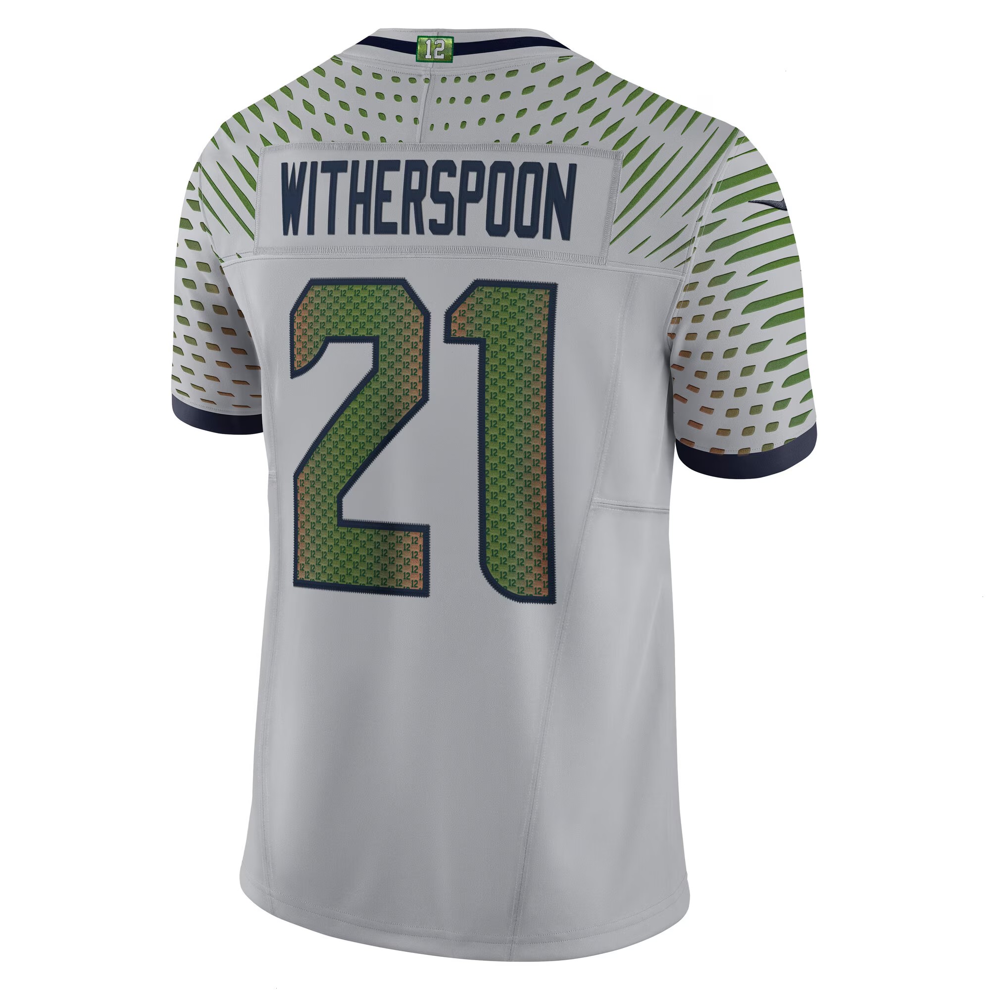 Men's Seattle Seahawks Devon Witherspoon Nike Wolf Gray 2025 Rivalries Collection Limited Jersey