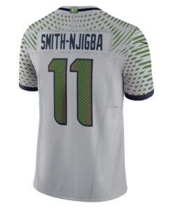 Men's Seattle Seahawks Jaxon Smith-Njigba Nike Wolf Gray 2025 Rivalries Collection Limited Jersey