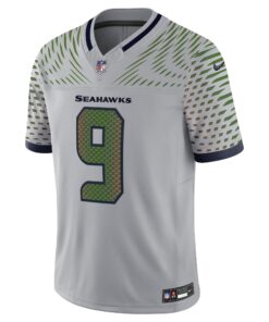 Men's Seattle Seahawks Kenneth Walker III Nike Wolf Gray 2025 Rivalries Collection Limited Jersey