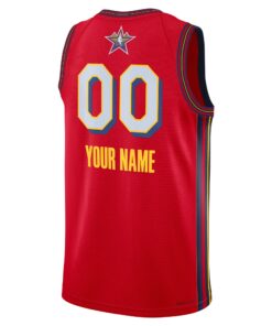 NBA Jordan Brand All Star 2025 Swingman Jersey - Red - Unisex