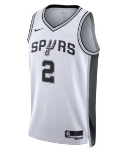 San Antonio Spurs Nike Association Edition Swingman Jersey NBA 2025 First Round Draft Pick - White - Dylan Harper - Unisex