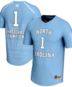 Unisex GameDay Greats #1 Carolina Blue North Carolina Tar Heels 2025 NCAA Women's Lacrosse National Champions Lightweight Fashion Jersey
