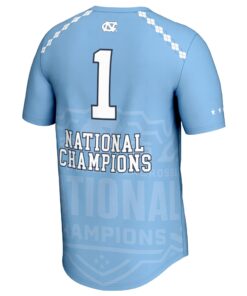Unisex GameDay Greats #1 Carolina Blue North Carolina Tar Heels 2025 NCAA Women's Lacrosse National Champions Lightweight Fashion Jersey