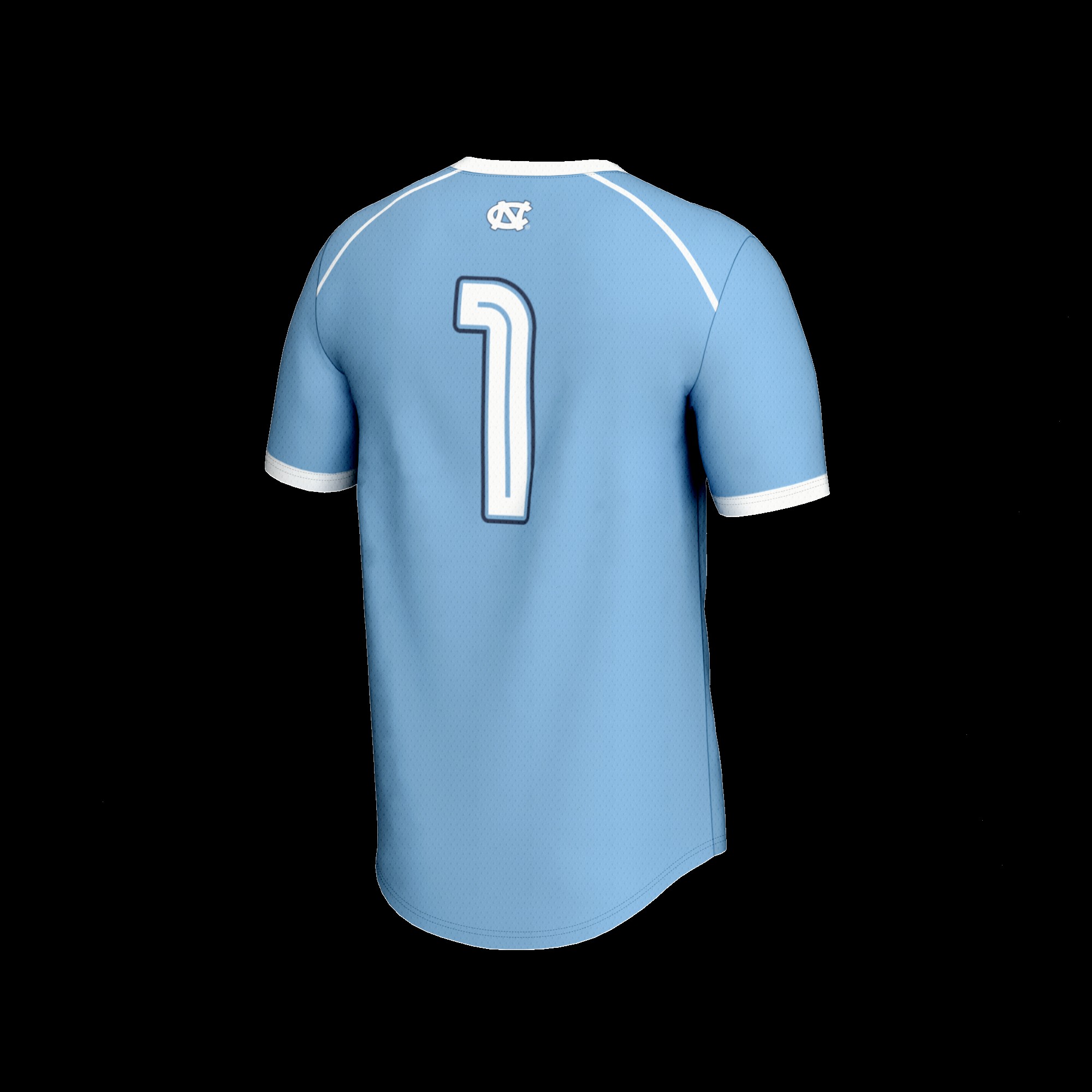 Unisex GameDay Greats #1 Carolina Blue North Carolina Tar Heels Lightweight Women's Lacrosse Fashion Jersey