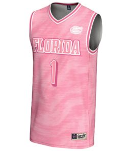 Unisex GameDay Greats #1 Pink Florida Gators Lightweight Basketball Fashion Jersey