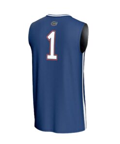 Unisex GameDay Greats #1 Royal Florida Gators Lightweight Basketball Fashion Jersey