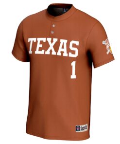 Unisex GameDay Greats #1 Texas Orange Texas Longhorns 2025 NCAA Softball Women's College World Series Champions Lightweight Commemorative Fashion Jersey