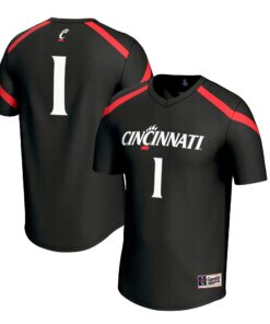 Unisex GameDay Greats Black #1 Cincinnati Bearcats Lacrosse Fashion Jersey
