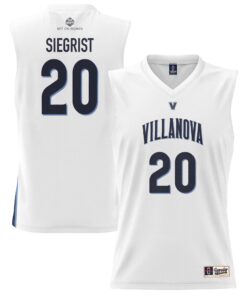 Unisex GameDay Greats Madison Siegrist White Villanova Wildcats Lightweight Basketball Alumni Jersey