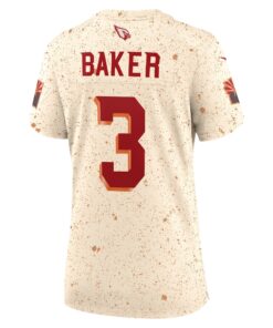 Women's Arizona Cardinals Budda Baker Nike Natural 2025 Rivalries Collection Game Jersey